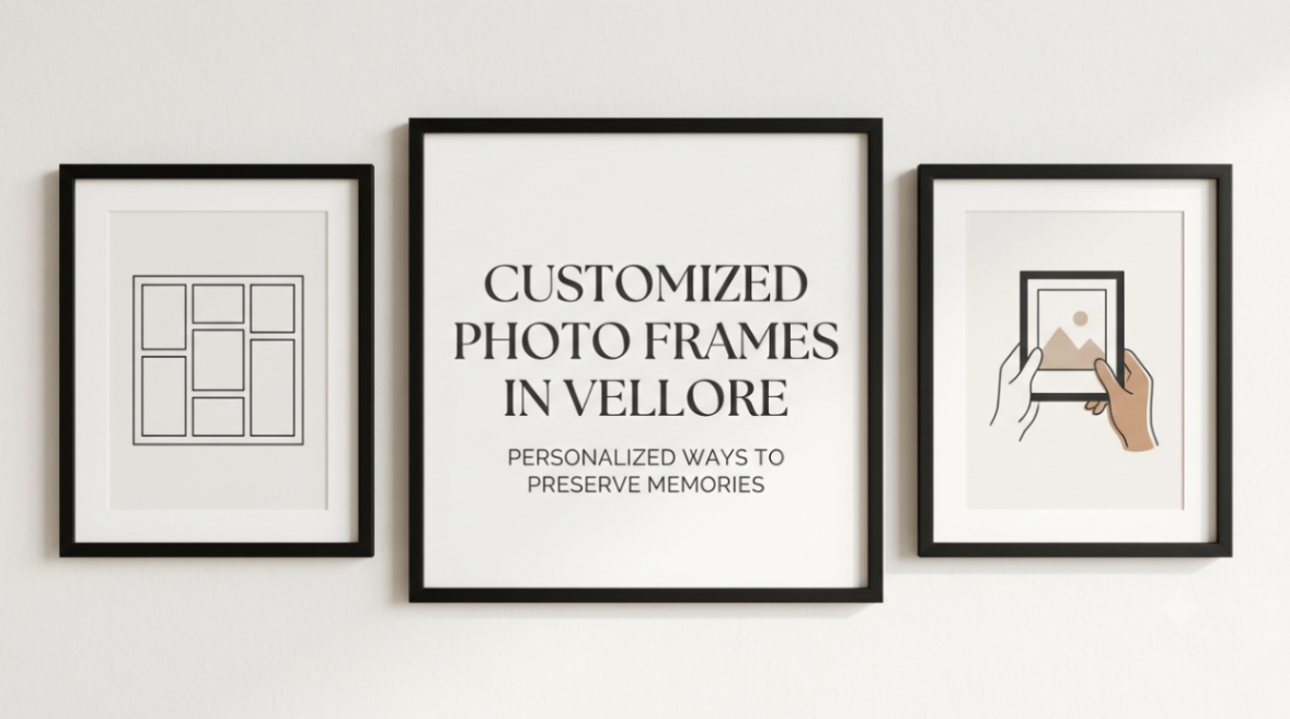 Customized Photo Frames in Vellore: Personalized Ways to Preserve Memories