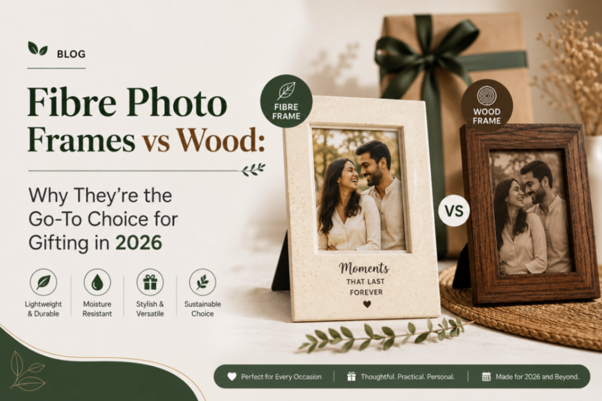 Fibre Photo Frames vs Wood: Why They're the Go-To Choice for Gifting in 2026