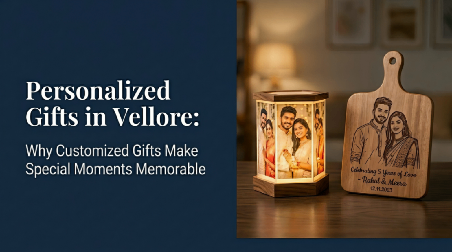 Personalized Gifts in Vellore: Why Customized Gifts Make Special Moments Memorable