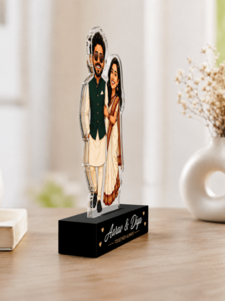 Personalized Couple Photo Stand 2