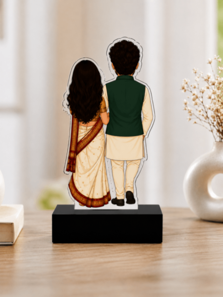 Personalized Couple Photo Stand view 3