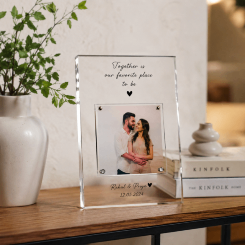 Personalized Crystal Photo Frame