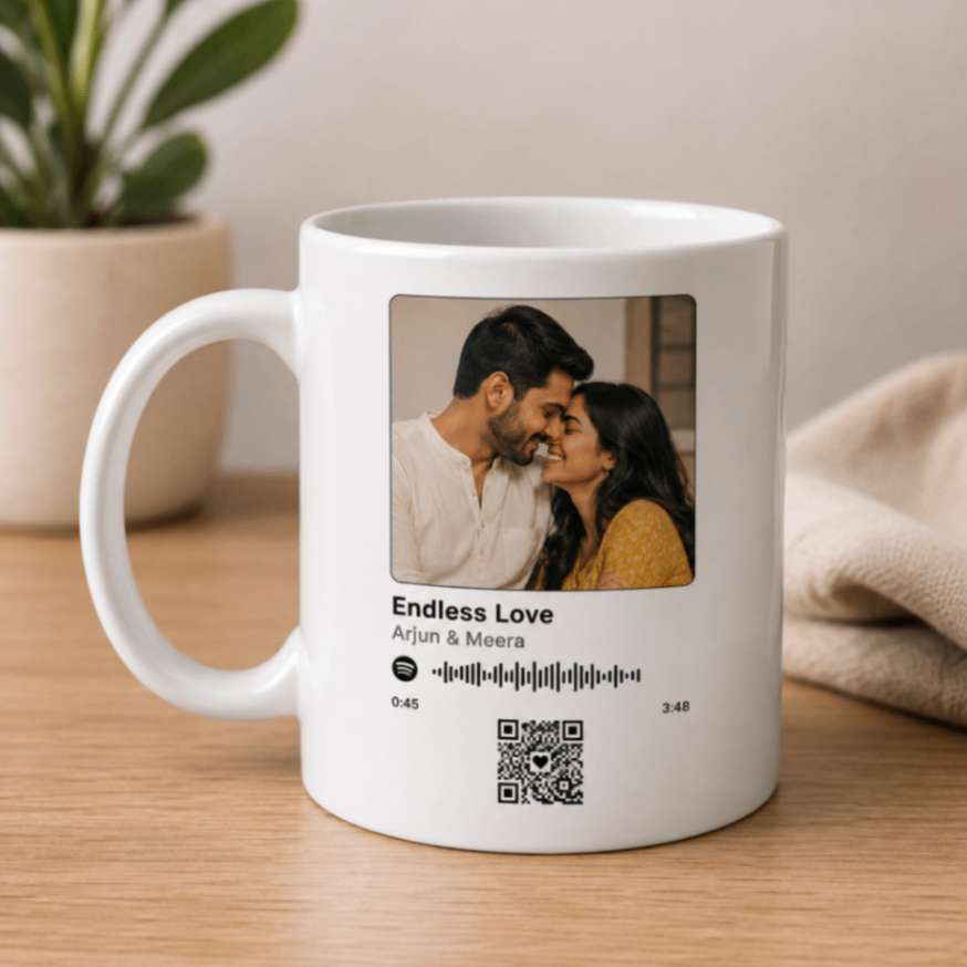 Personalized Spotify Photo Mug