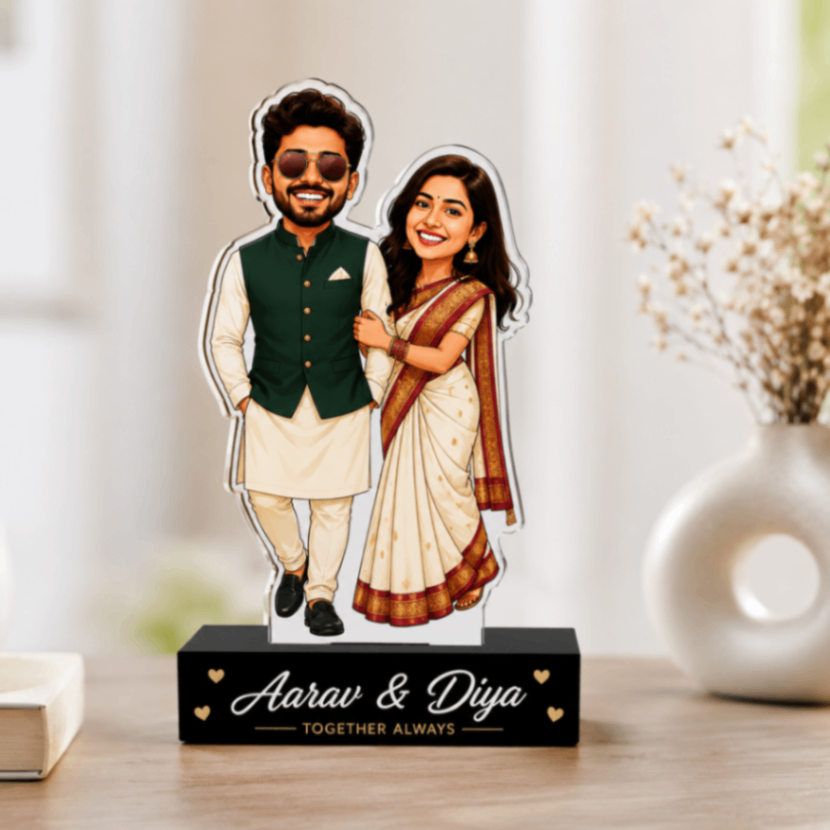 Personalized Couple Photo Stand